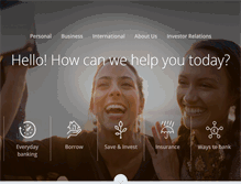 Tablet Screenshot of hellenicbank.com
